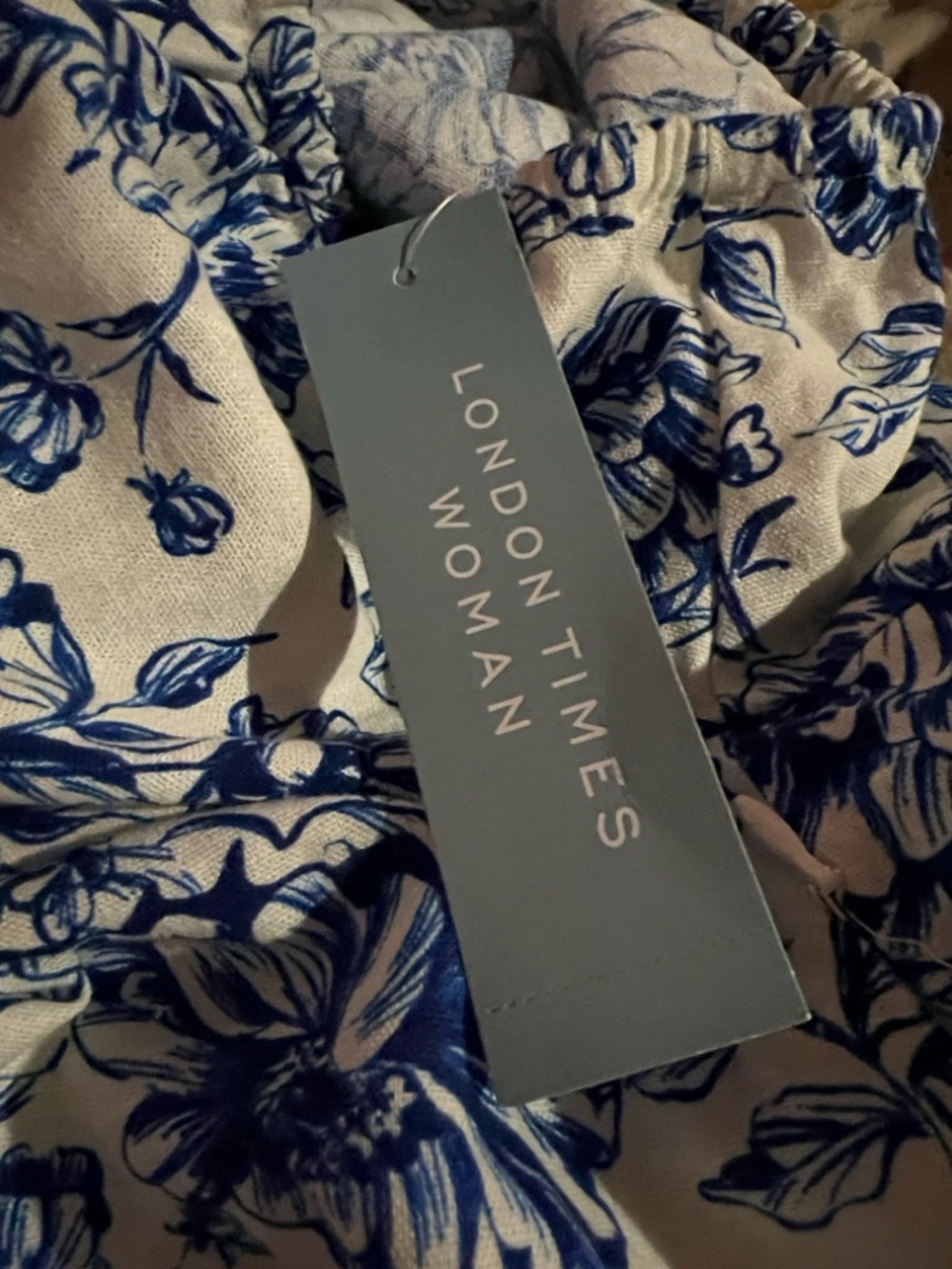NWT London Times Adley Puff Sleeve Maxi Dress, size 22W - Picture 7 of 8